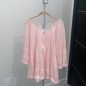 LaSeine pink blouse
